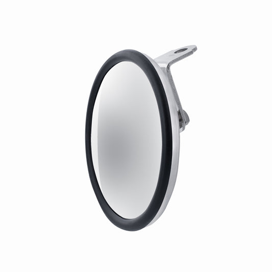 5" 430 Stainless Steel 320R Convex Mirror With Centered Mounting Stud