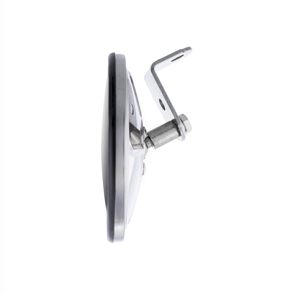 5" 430 Stainless Steel 320R Convex Mirror With Centered Mounting Stud
