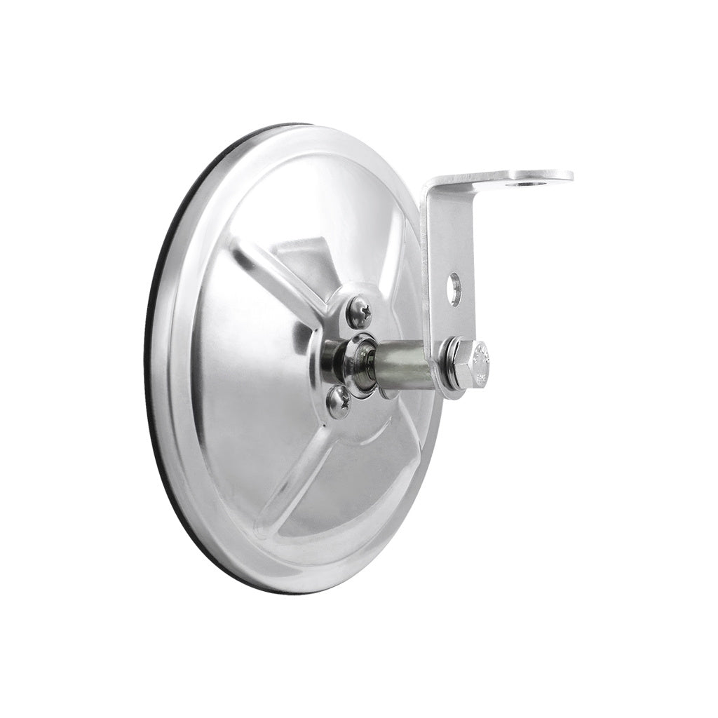 5" 430 Stainless Steel 320R Convex Mirror With Centered Mounting Stud
