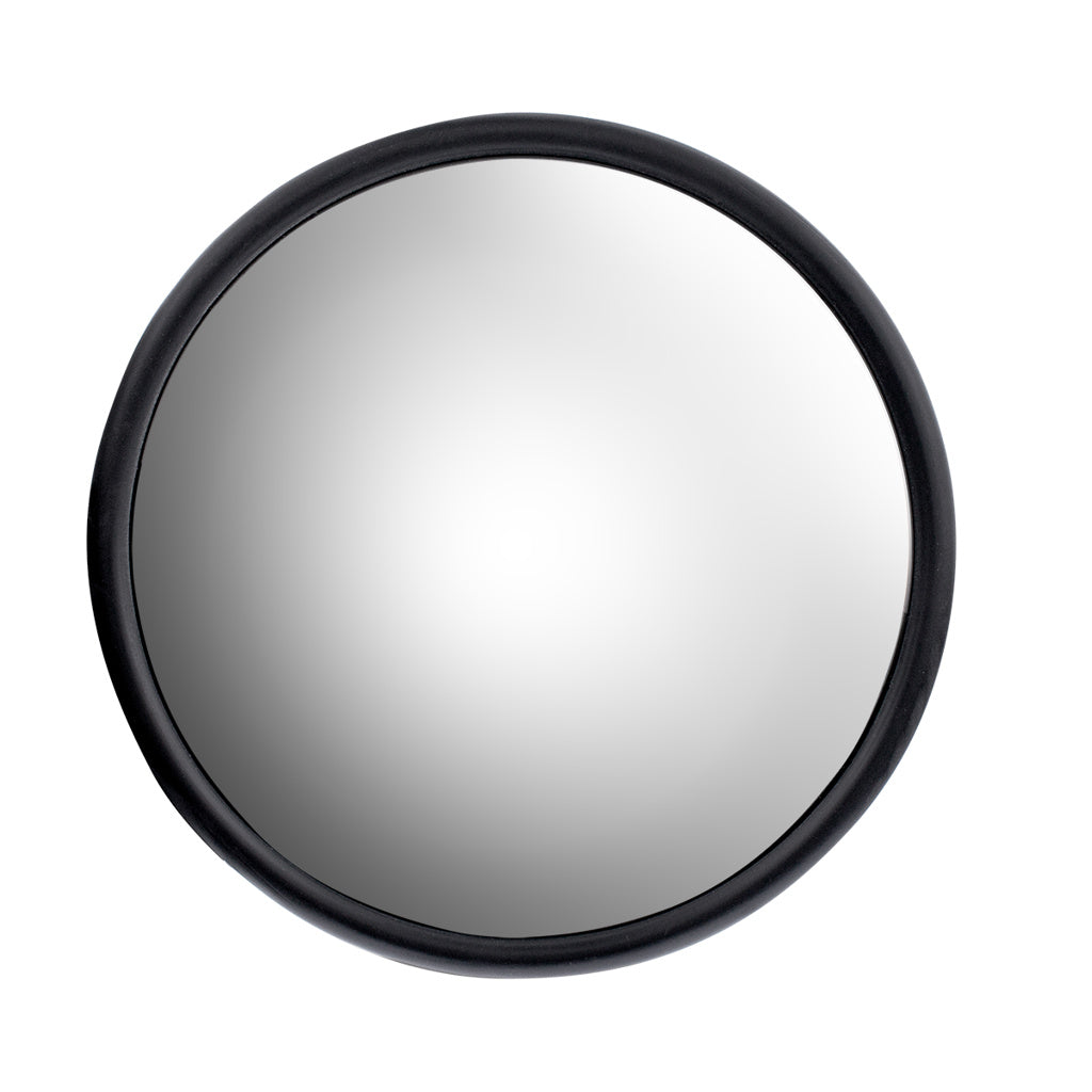 (1) 8.5" Round Convex Truck Semi Mirrors / Stainless Steel Offset Mounting Stud