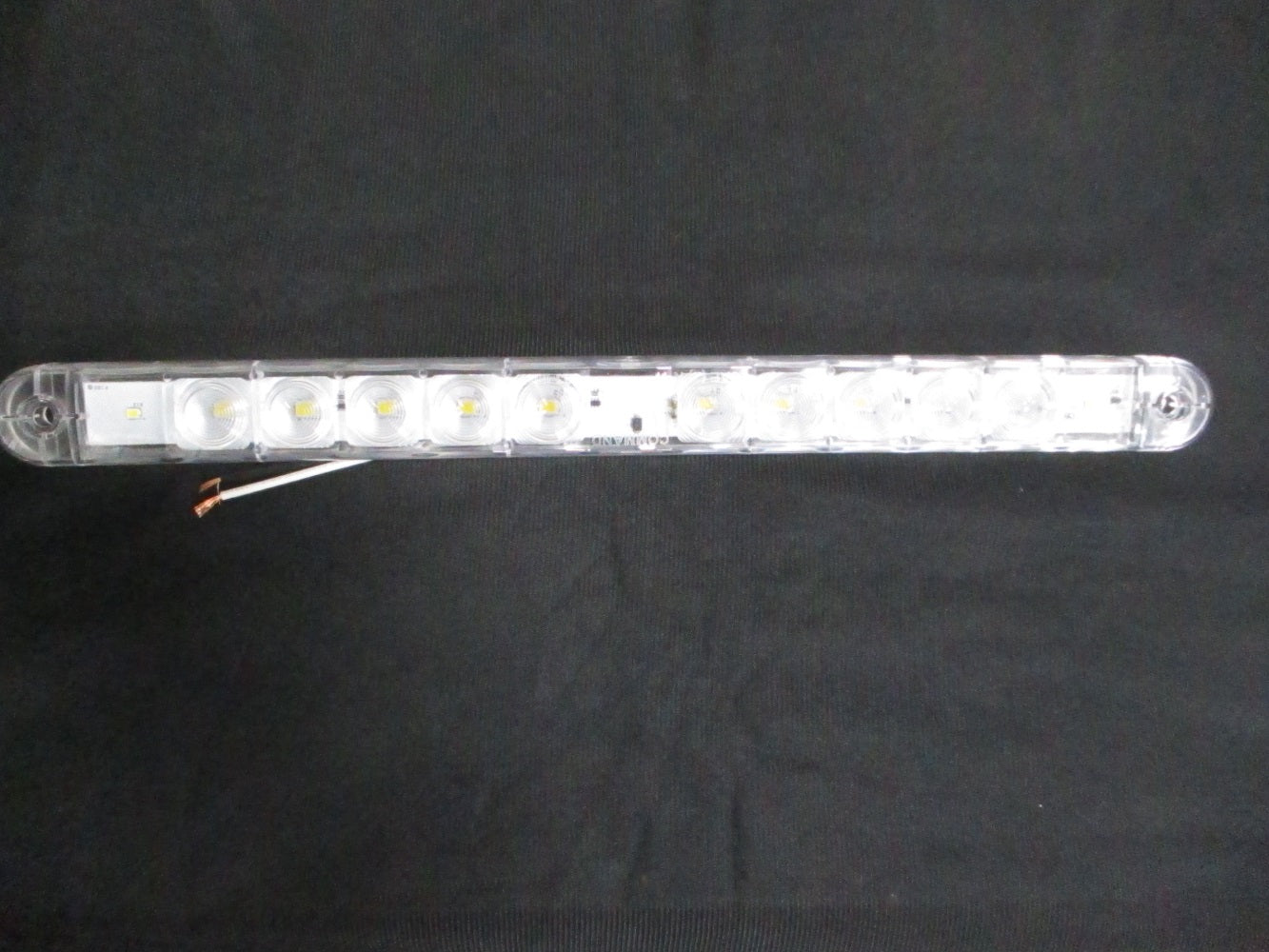 RV Trailer Slimline White LED Back Up Tail Reverse Accent Light / 12V