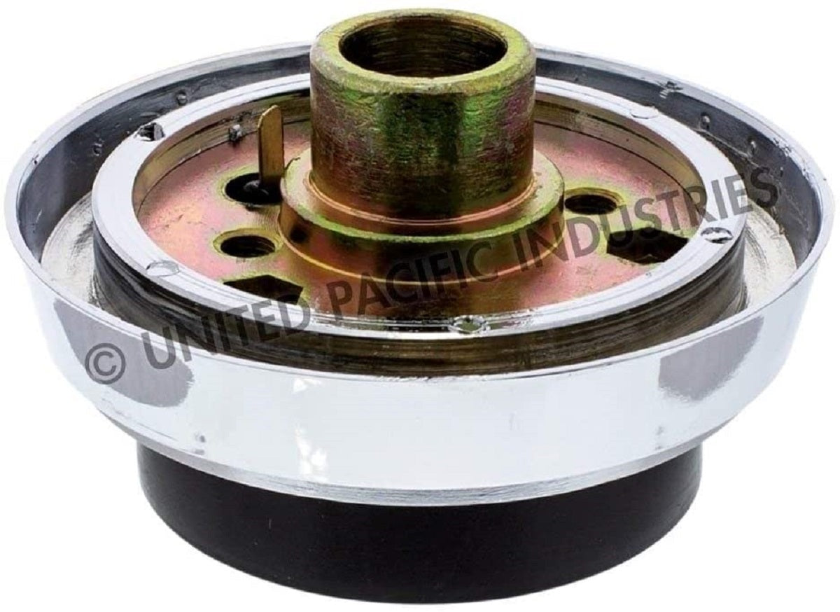 Chrome Steering Wheel Hub & Horn Button Kit Compatible with Kenworth, Peterbilt