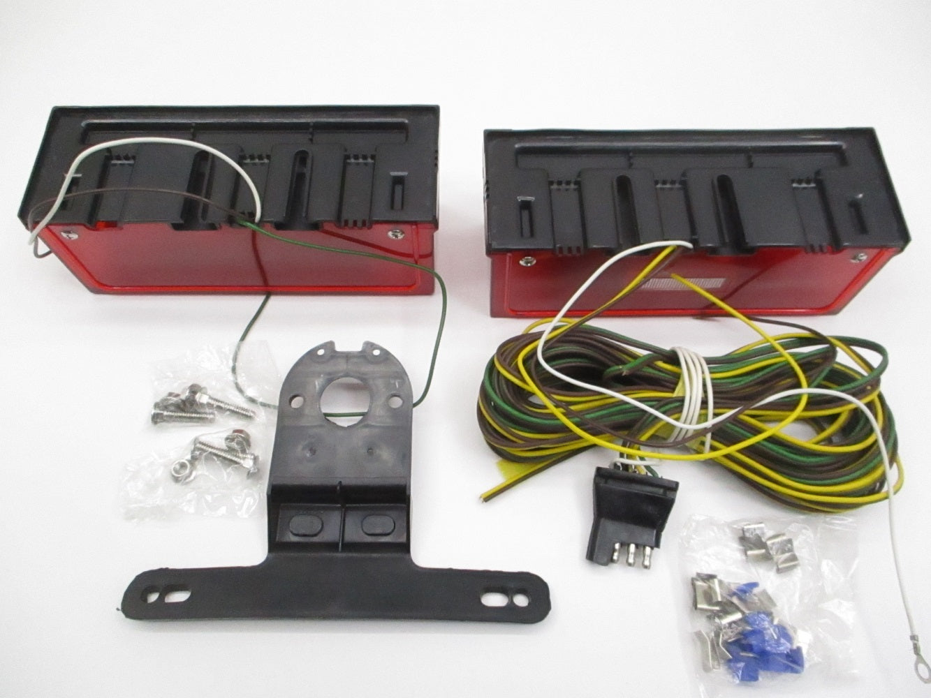Submersible LED Over 80" Trailer Marker Stop Brake Turn Tail Light Kit