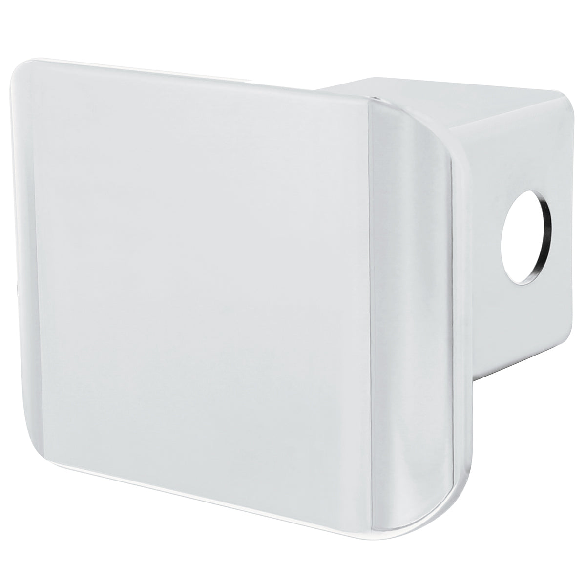 Chrome Plastic Hitch Cover For 2" X 2" Trailer Hitch Receivers Truck Trailer