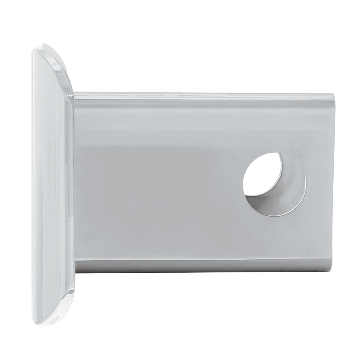 Chrome Plastic Hitch Cover For 2" X 2" Trailer Hitch Receivers Truck Trailer