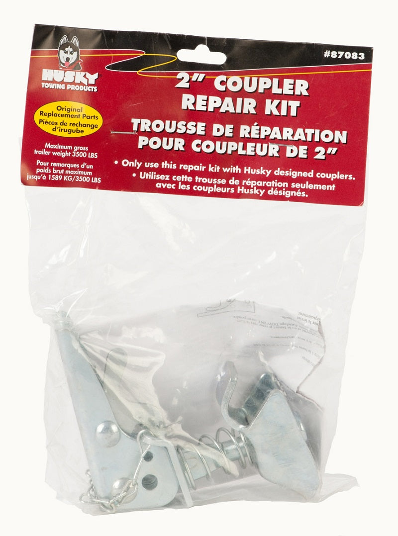 Trailer Tongue Hitch Ball Coupler Repair Kit / 2" Ball / 3500 Max Gross