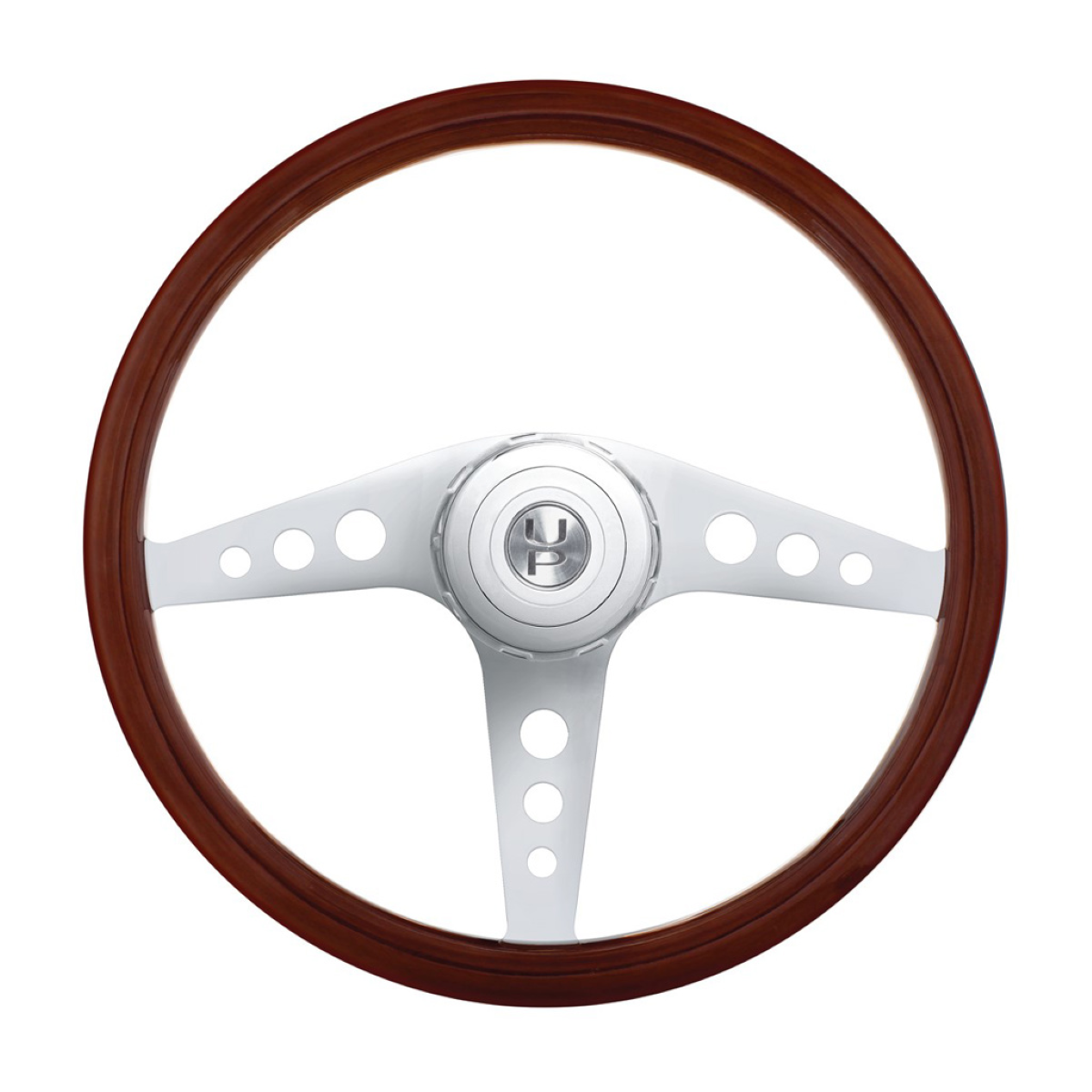 18" Chrome GT Steering Wheel Fits Peterbilt (1998-05) & Fits Kenworth (2001-02)