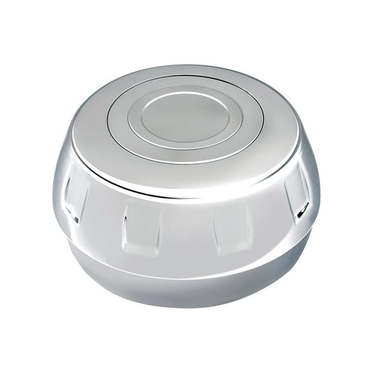 Chrome Steering Wheel Hub & Horn Button Kit Compatible with Kenworth, Peterbilt