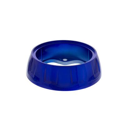 18" Indigo Blue Steering Wheel Hub Horn Kit Peterbilt 1998-05, Fits Kenworth 2001-02