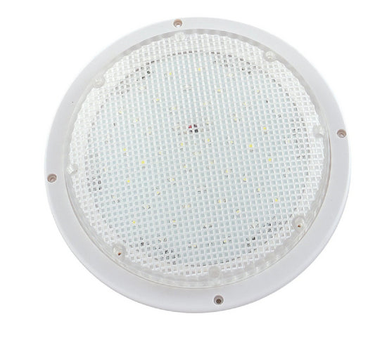 8.7" Round Surface Mount 54 LED Overhead Dome Light 250 Lumans