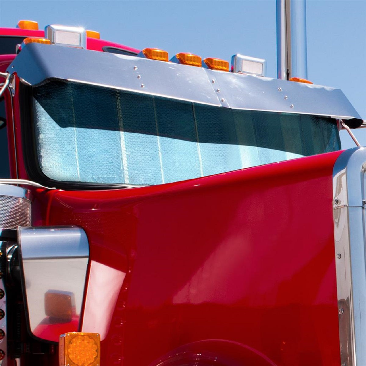 Windshield Sunshade  1987-2015 Fits Kenworth T800 & 1998-2019 W900
