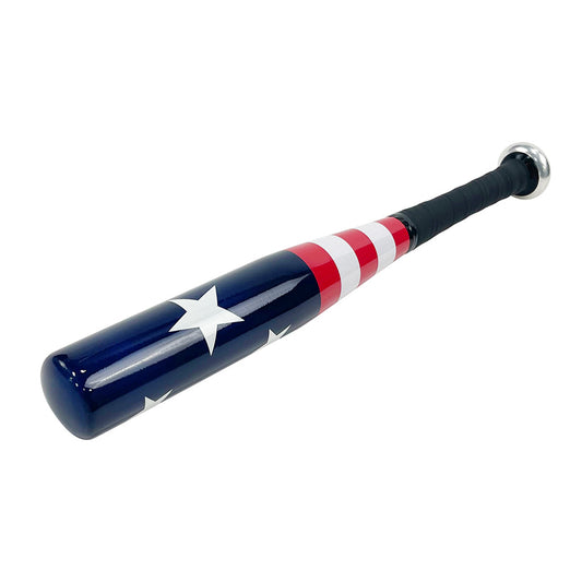 17" Aluminum Tire Checker Bat American Flag Graphic Truck Trailer RV