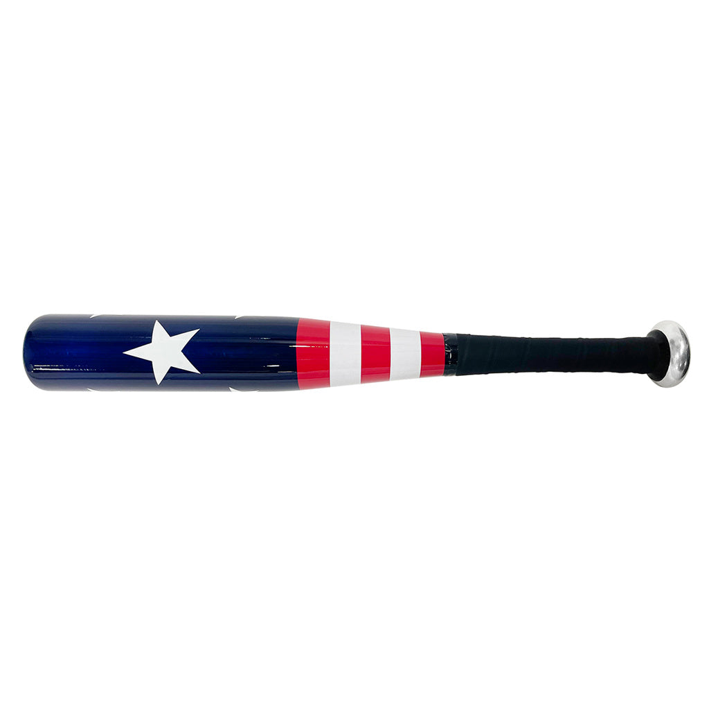 17" Aluminum Tire Checker Bat American Flag Graphic Truck Trailer RV