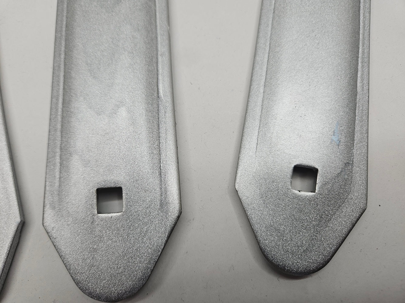 (4) Blemished Cargo Utility Trailer Door 16" Strap Hinges / Offset Bent Hinges