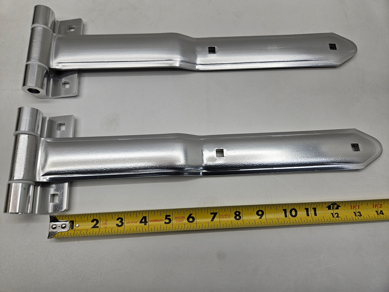 Aluminum Cargo Utility Trailer RV Door 16" Strap Hinges / Pair / Offset Bent Hinges