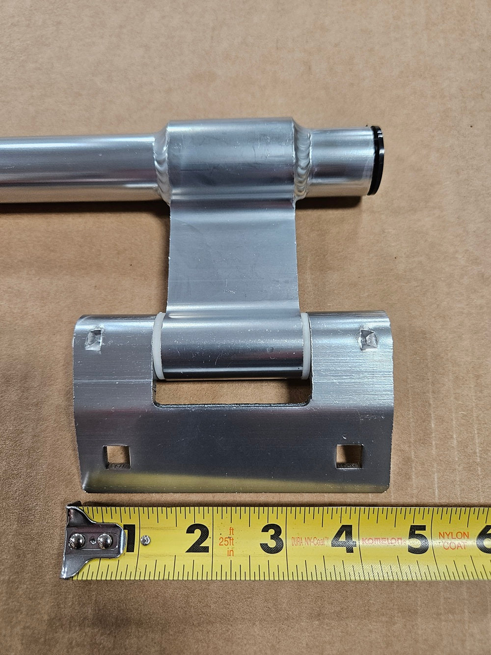 Aluminum Cam Bar 36" Trailer Swing Ramp Door Lock Hinged Hasp Latch Handle