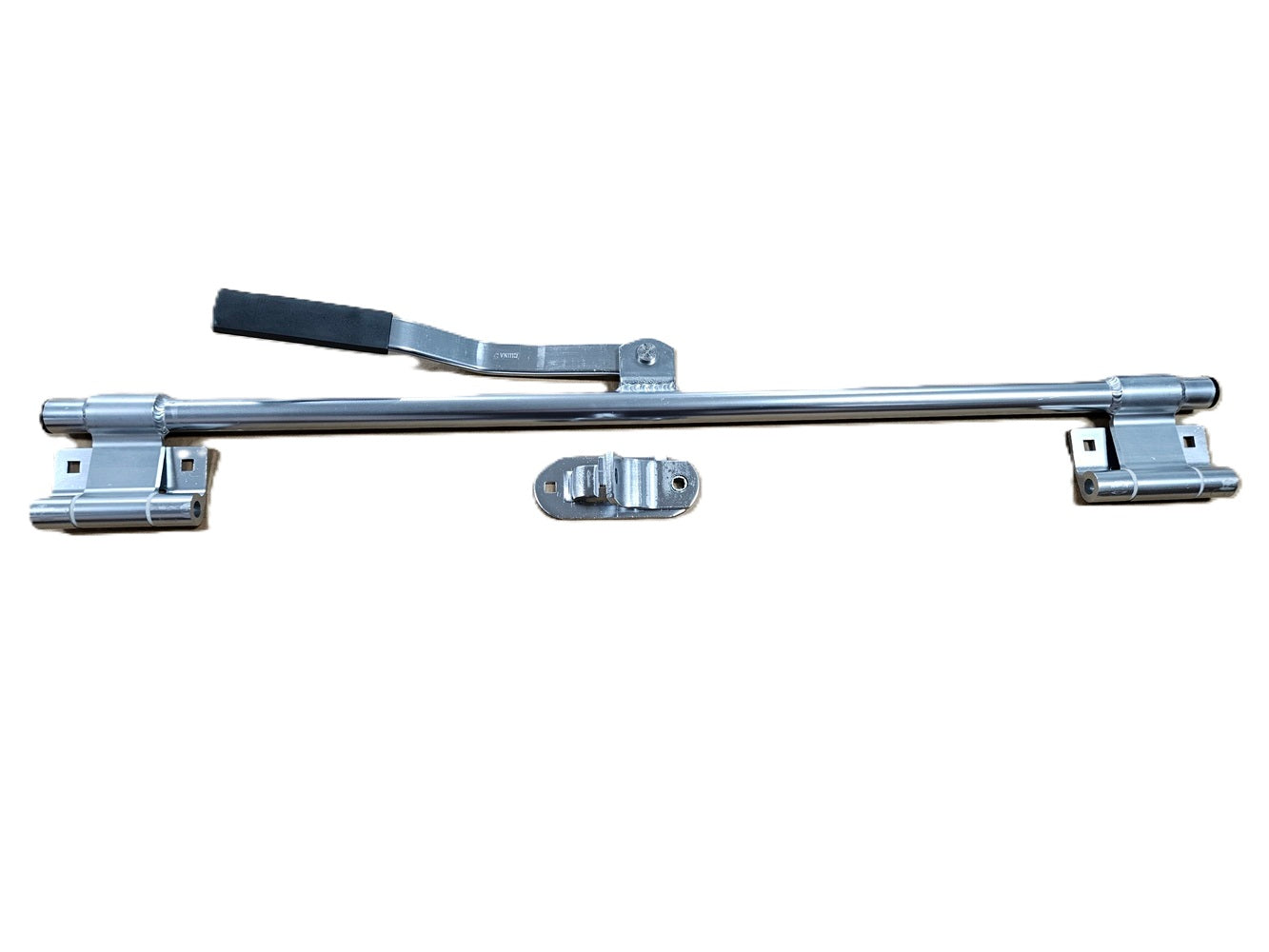 Aluminum Cam Bar 45" Trailer Swing Ramp Door Lock Hinged Hasp Latch Handle