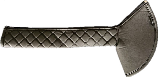 Diamond Chicago Pattern Leather Stick Shifter Boot Cover for Semi Truck