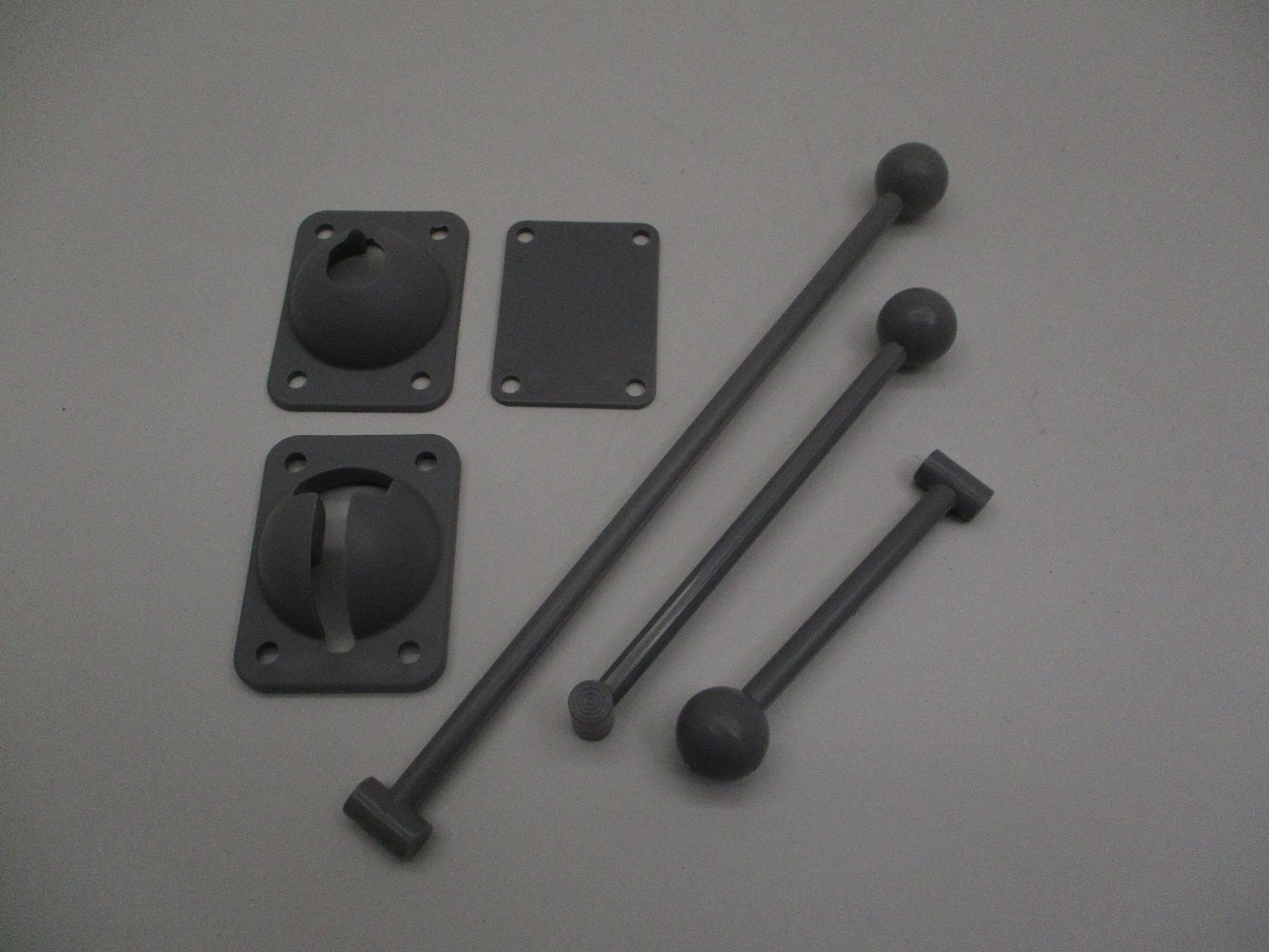 Truck Van Cargo Work Trailer Gray Plastic Latch Door Holder Door Stop