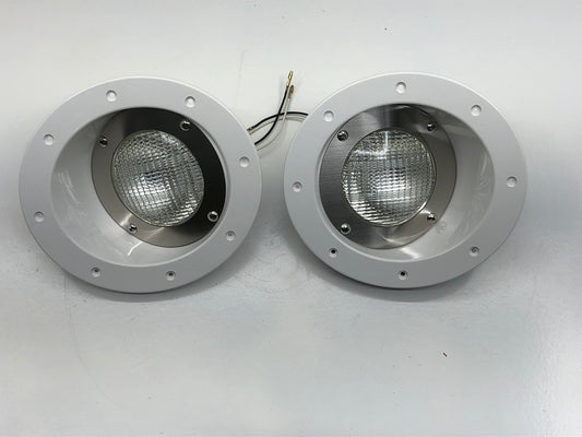 One Pair of Oval shaped Halogen Suspended Ceiling Light Camper RV Coach