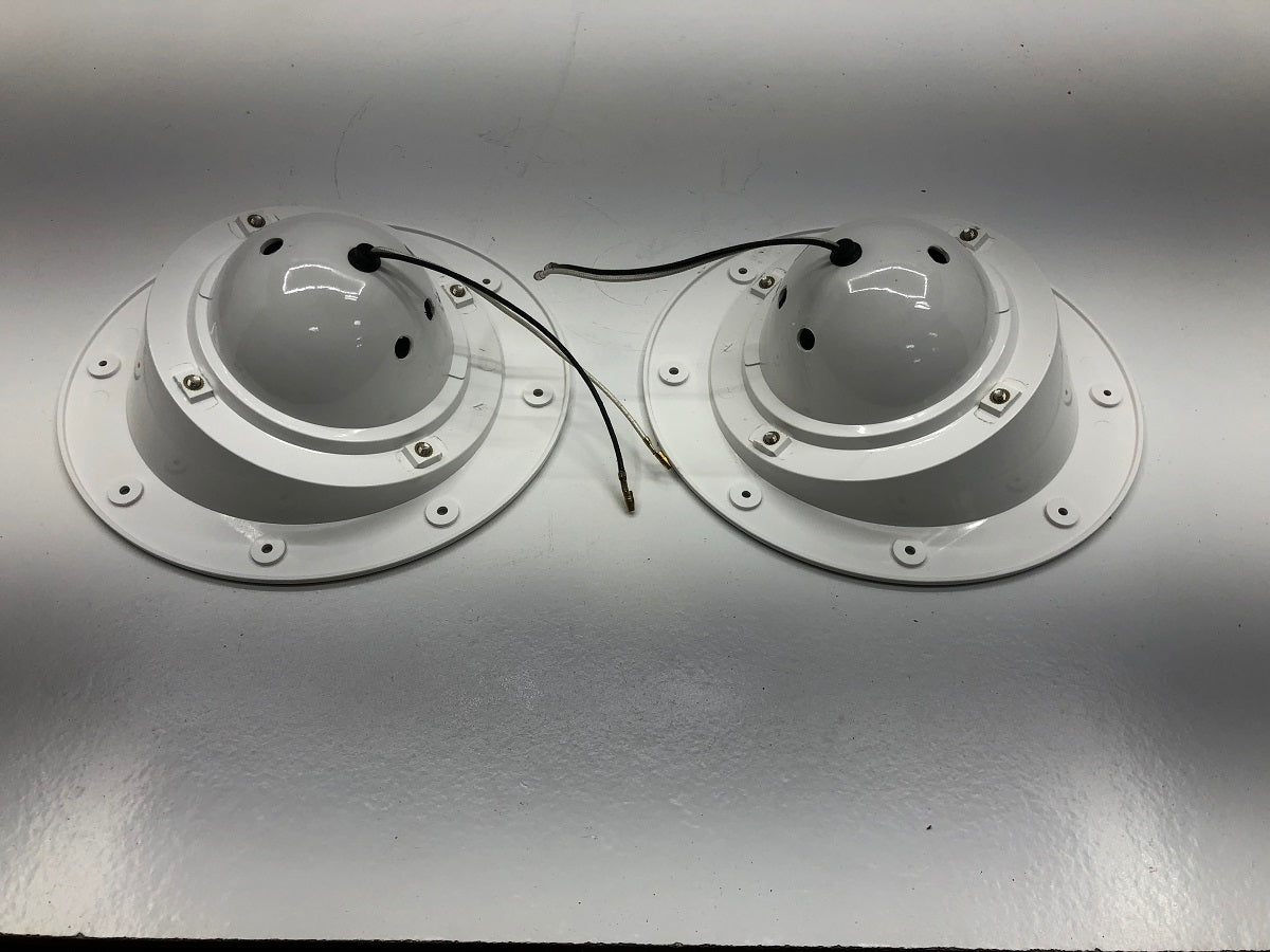 One Pair of Oval shaped Halogen Suspended Ceiling Light Camper RV Coach