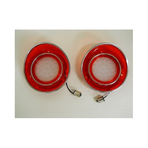 (2) 1968 - 1973 Chevy Corvette 20 LED White Reverse Lights  1969 1970 1971 1972