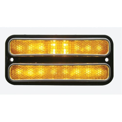 (2) 1968 - 1972 Chevy Truck Amber LED Clearance Side Marker Lights / 1969 70 71