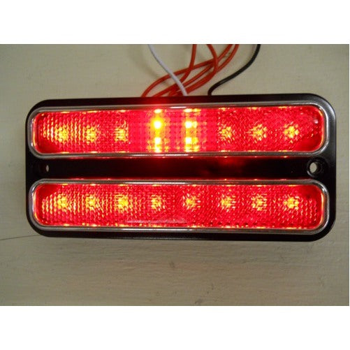 (2) 1968 - 1972 Chevy Truck Red LED Clearance Side Marker Lights / 1969 70 71
