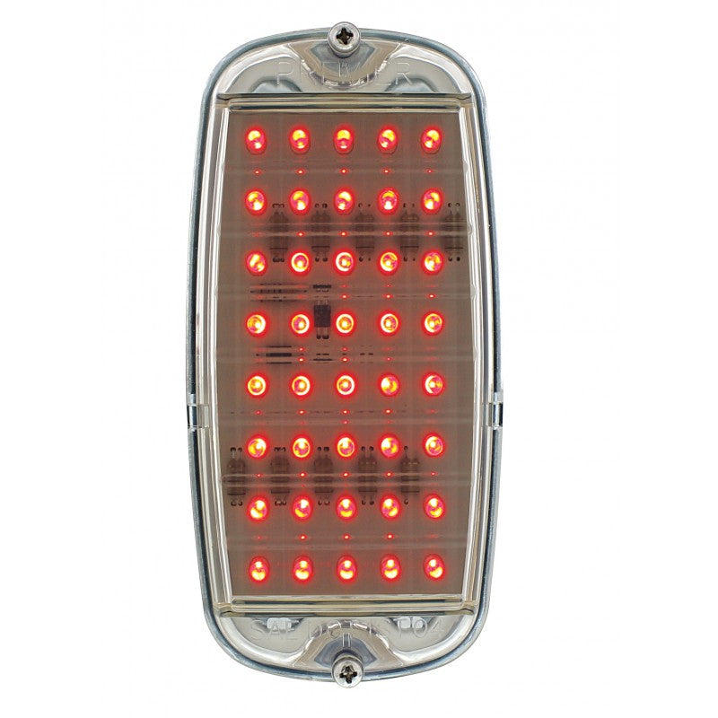 1960 - 66 Chevy GMC Pickup Truck Clear LED Brake Tail Light Kits / 62 63 64 65