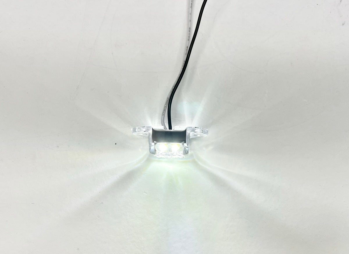 Bright White 4 LED Oval Dragon Accent Light
