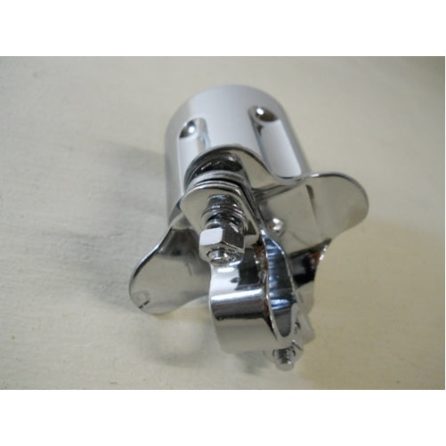 Chrome Metal Gun Barrel Steering Wheel Spinner Suicide Knob / Universal Bracket