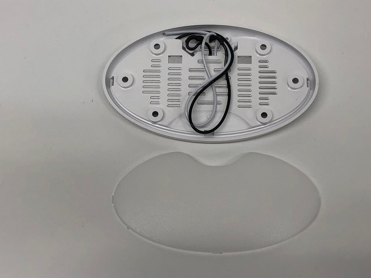 (5) 6" Oval Surface Mount 12 LED Interior Dome Light without On/Off Switch