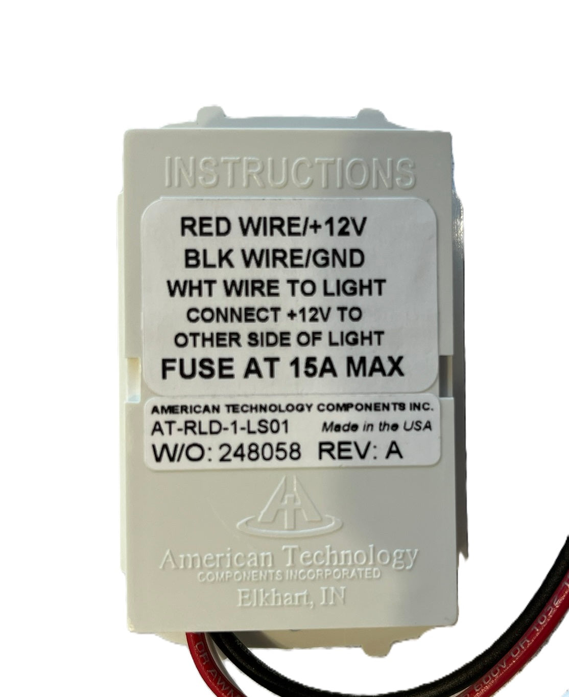 Combo On/Off Rotary Style Dimmer Control. RV, Bus, Camper, Coach 12V DC