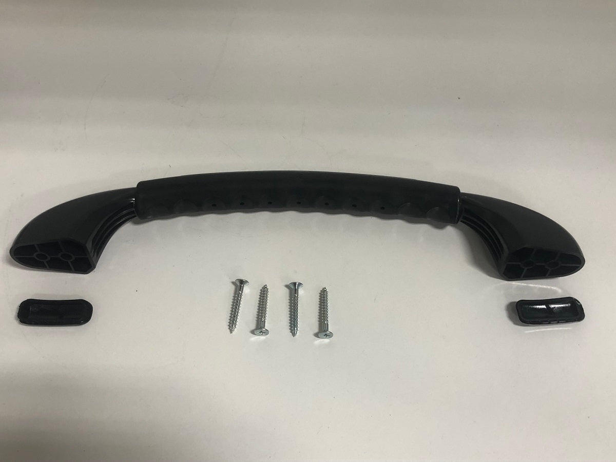 Black Assist Handle w/ Padded Grip for RV Entry Door