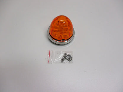 17 LED Watermelon Flush Mount Kit W/ Low Profile Bezel / Amber LED/Amber Lens