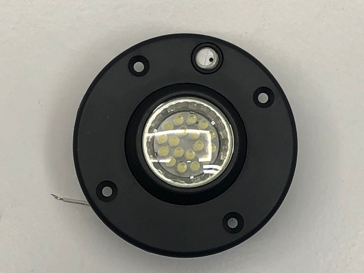 4.5" Round Black Base 18 LED Dome Ceiling Recessed Mount Light. RV Camper Coach