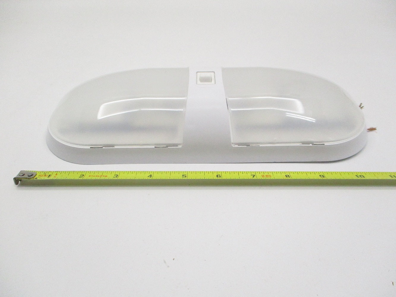 Double White LED Motorhome RV Bus Trailer Utility Dome Light / On Off Switch