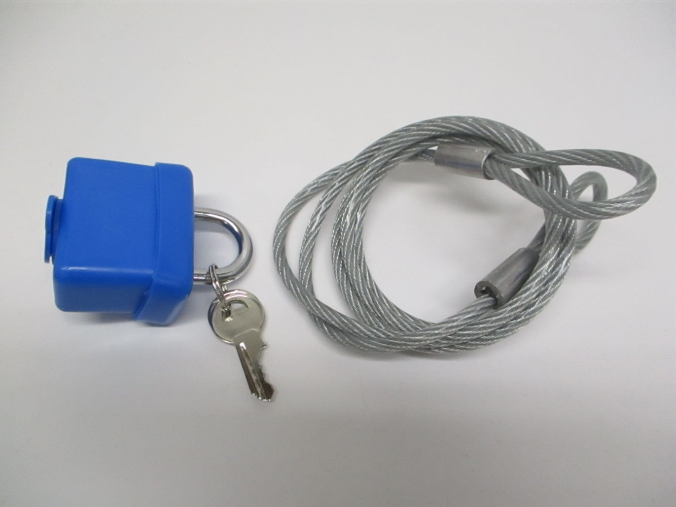 48" Cable and Lock / Bike Trailer Spare Tire Toolbox Generator Universal Lock