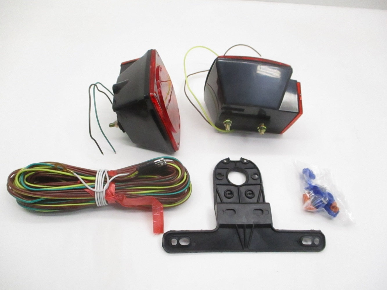 Universal LED Under 80" Trailer Marker Stop Brake Turn Tail Light Kit / Wiring