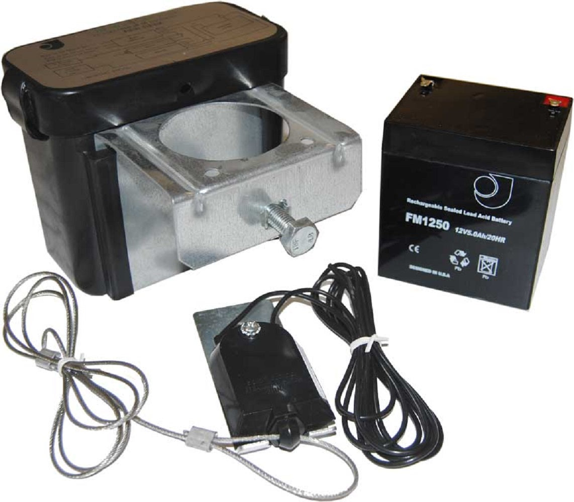 Camper Cargo Trailer Break Away Battery Switch Safety Brake Kit  / Jack Mount