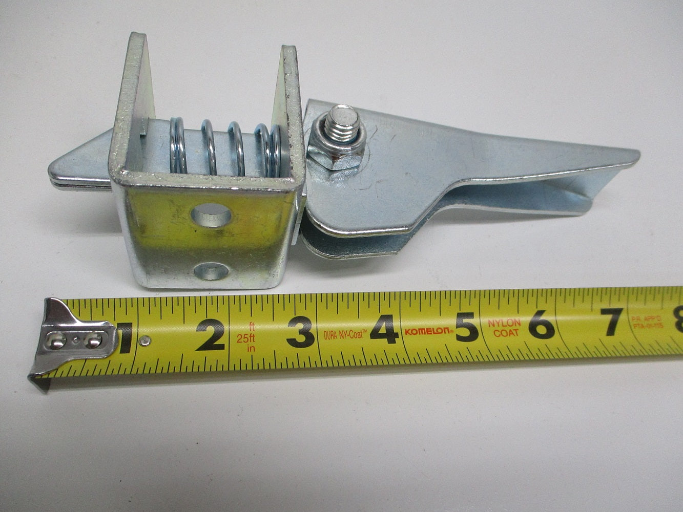Tilt Bed Trailer Latch / Zinc Coated / Non Pinching Spring Loaded Steel Latch