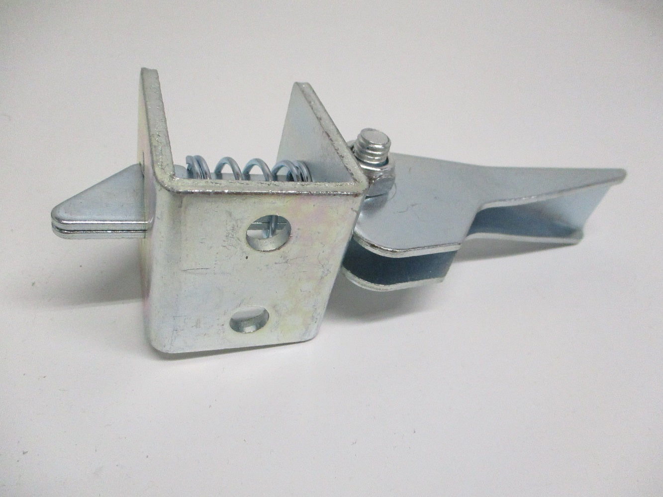 Tilt Bed Trailer Latch / Zinc Coated / Non Pinching Spring Loaded Steel Latch