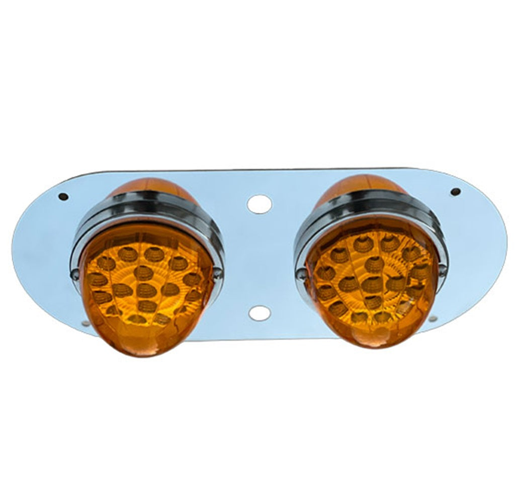 SS Peterbilt 359/379/389 / Fits Kenworth W900 Above Door Dome Light Bracket Only