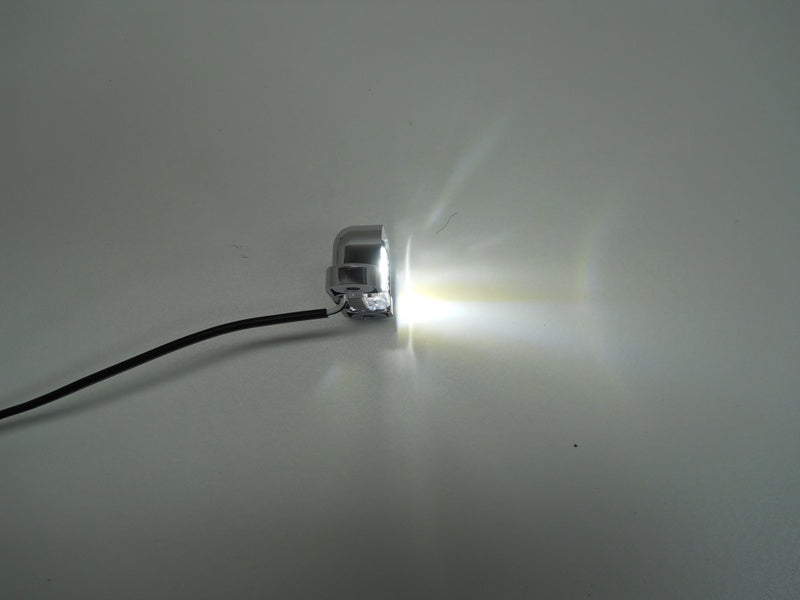 TecNiq LED Chrome Plastic License Plate Lamp Truck Trailer RV Camper