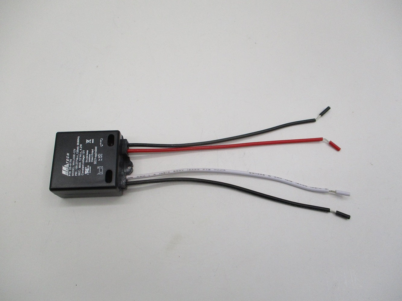 120V AC to 12V DC LED Converter Drop Down Module / Dry and Damp Locations