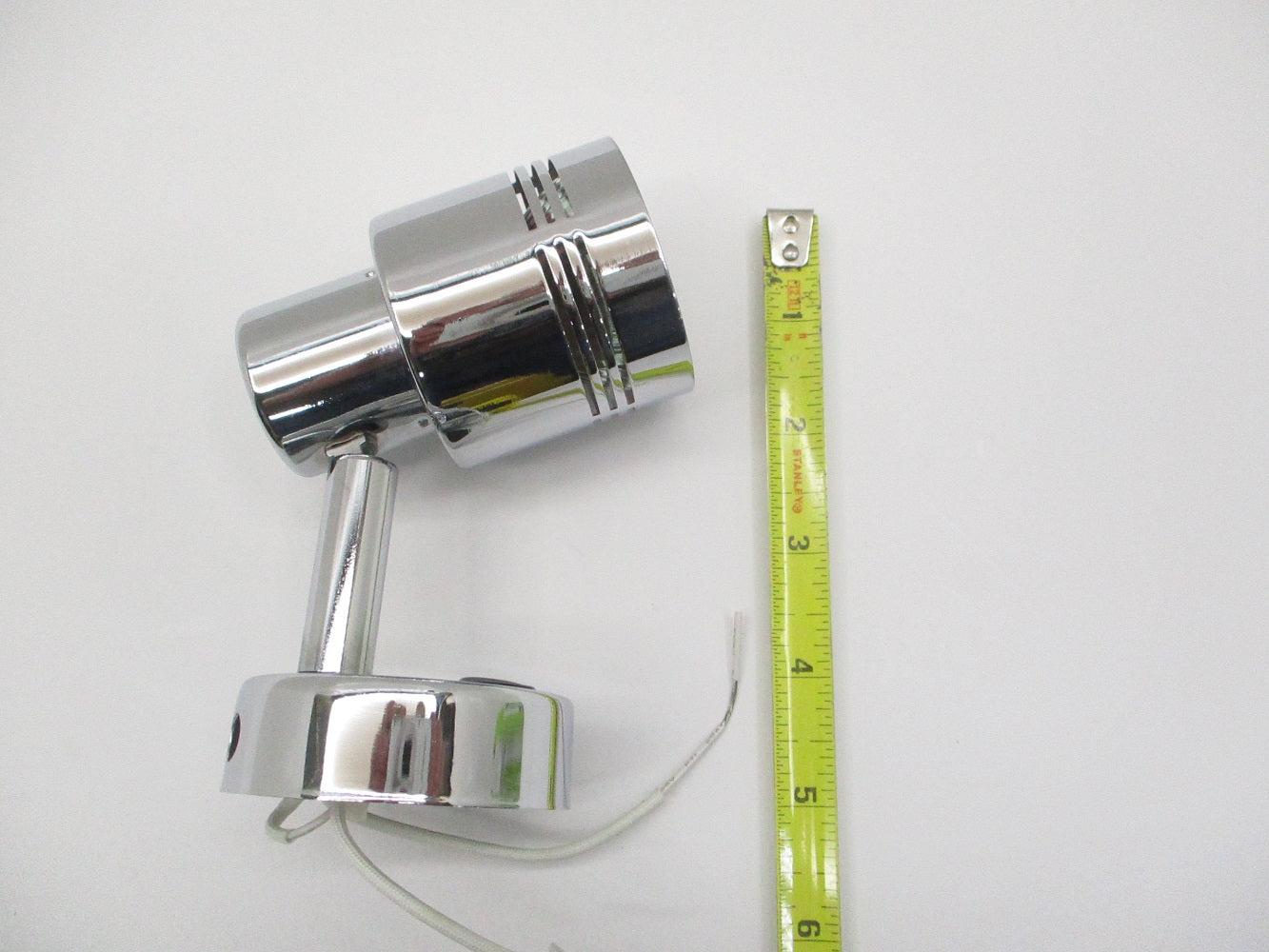 LED Courtesy Reading Accent Light RV Camper Trailer Swivel Wall Mount / Chrome