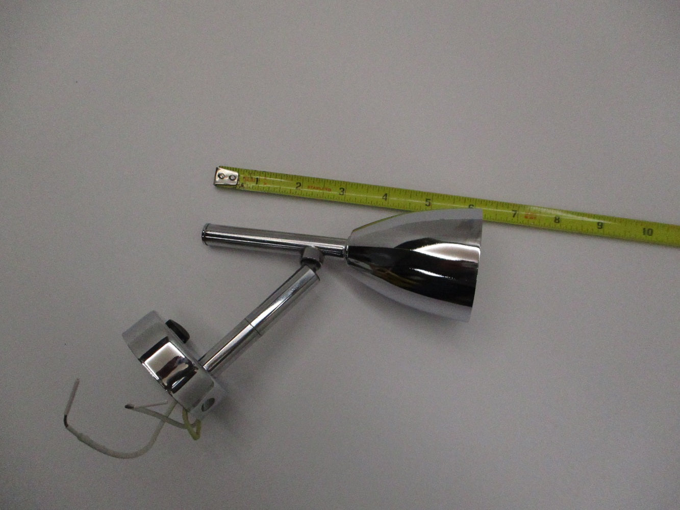 LED Courtesy Reading Accent Light RV Camper Trailer Swivel Wall Mount / Chrome