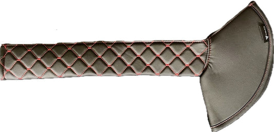 Diamond Chicago Pattern Leather Stick Shifter Boot Cover for Semi Truck