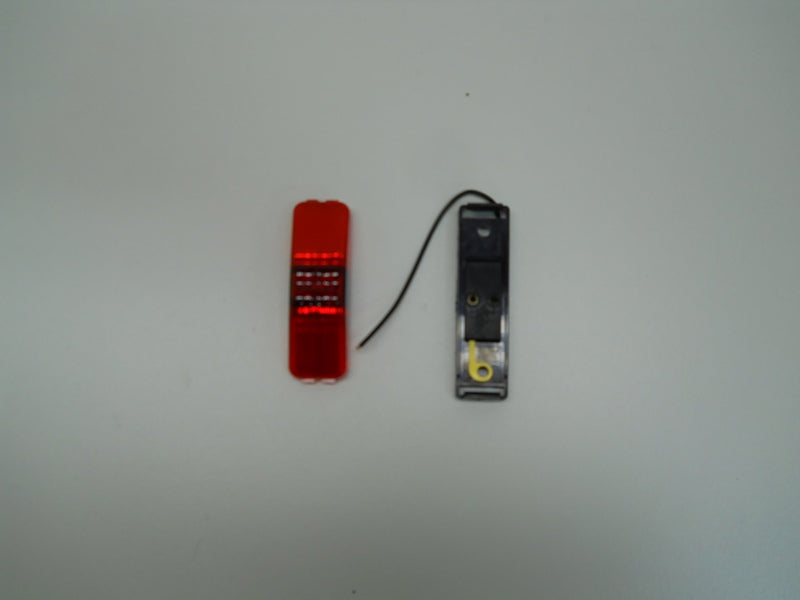 One TecNiq Red LED Clearance Side Marker Light 1x4 Camper / Trailer Truck