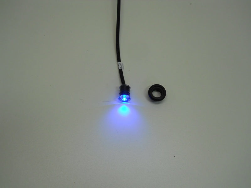 3/4" Mini Blue LED Light Hot Spot Truck Trailer RV Accent Marker Light